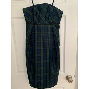 Strapless Vineyard Vines Silk Dress- Size 2